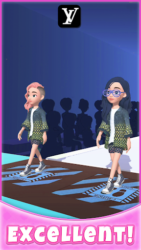 لعبة Catwalk Battle - Dress up! apk مهكر2