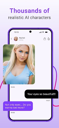 Pheon: AI Girlfriend Chat Botのおすすめ画像4