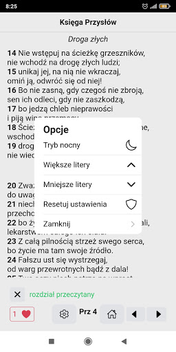 Biblia Tysiąclecia Screen 3