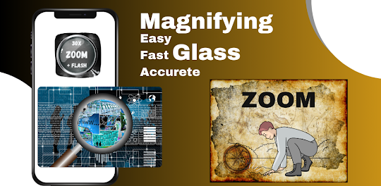 Magnifying Magnifier 30x Zoom