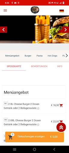 Bam Burger Screen 2