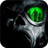 Gas mask. Military wallpapers icon