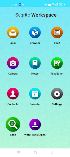 Seqrite Workspace Screen 2
