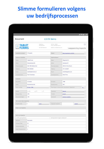 TabletForms Maps Screen 2