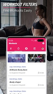 Woman Butt Home Workouts PRO Screenshot