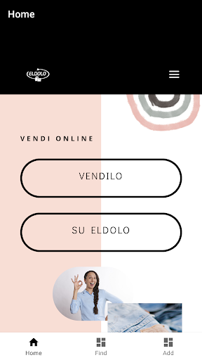 Android application ELDOLO screenshort