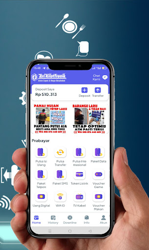 Android application Kilat Pulsa & PPOB screenshort