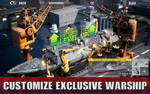 Code Triche Battle Warship:Naval Empire  APK MOD (Astuce) screenshots 5