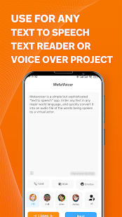 MetaVoicer - Text to Speech 2.1.6 screenshots 1