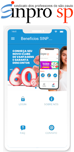 Android application Benefícios SINPRO SP screenshort