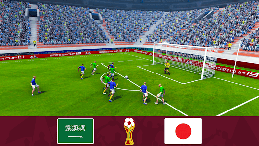 Captura 13 Football Games 2022 :Real Kick android