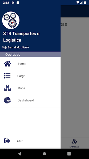 Android application STR_Log screenshort