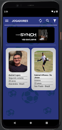 Procuro Jogador de Futebol Screen 3