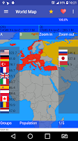 screenshot of World Map