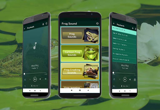 Android application Frog Sounds screenshort