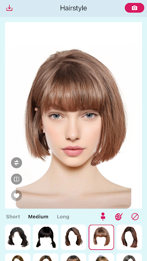 AI Hairstyle Try On・Bangs・Wigs screenshot 1