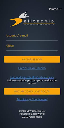 Android application Elitechip screenshort
