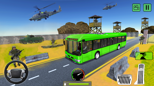 Army Bus Driver – US Military Coach Simulator 3D screenshots 2