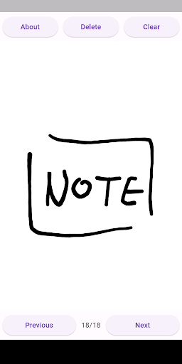 Immediate Note: Scribble Fast Screen 2