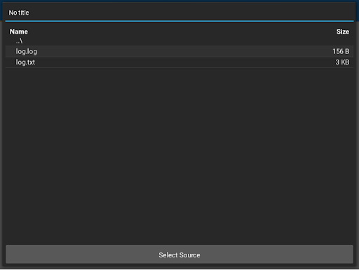 BasicSync Screen 2