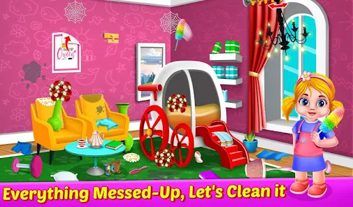 Barbie clean up clearance games