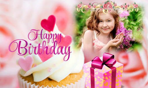 Happy Birthday Photo Frame Screen 3