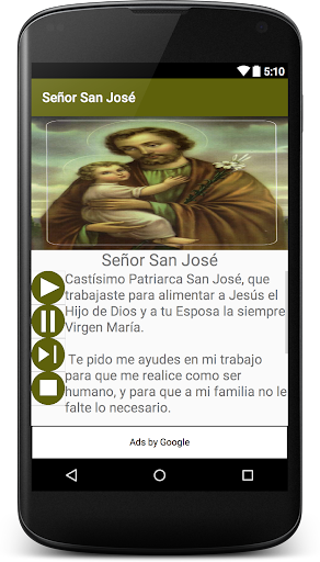 Android application San José screenshort