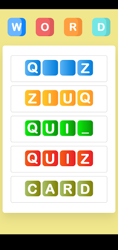 Android application Word Game - Word Puzzle Game screenshort
