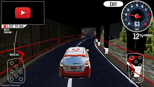 RaceReady Vodafone Screen 3