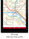 screenshot of Paris Metro – official metro map and train times