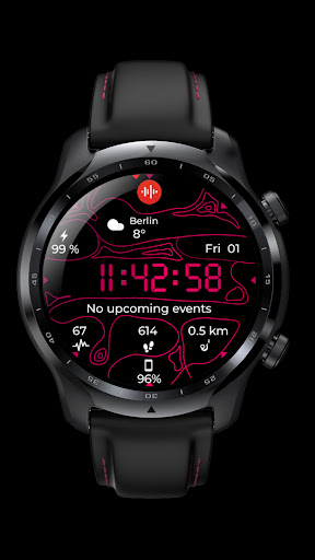 Digital Watch Face CUE098 screenshot 6