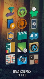 Tigad Pro Icon Pack Ekran görüntüsü