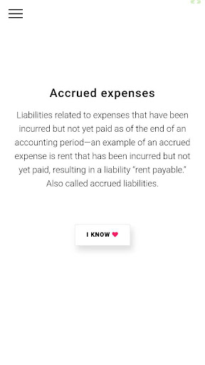 A2 Finance CFA® Exam Glossary Screen 3
