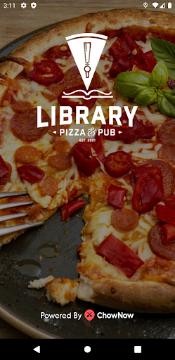 Android application The Library Pizza Pub screenshort