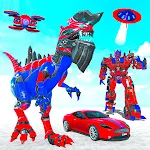 Cover Image of 下载 Raptor Robot Car Transform - Drone Robot Games 1.9 APK