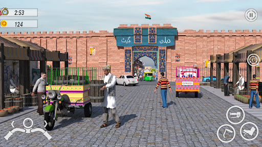 City Loader Rickshaw Driving 1.1 screenshots 1