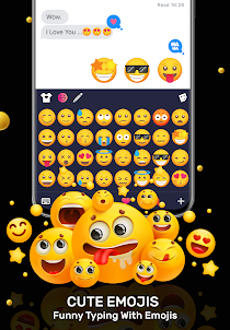 Zomj: Bàn phím Emoji, Sticker