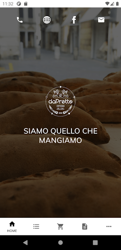 Android application DAPRETTE PANZEROTTI screenshort