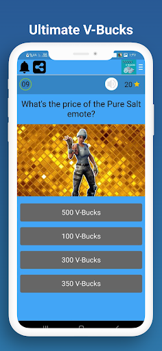 Ultimate V-Bucks Real win Quiz Screen 3