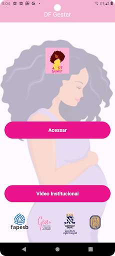 Android application DF Gestar screenshort
