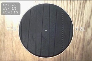 screenshot of Pie+ camera measure