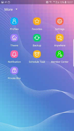 Screenshot of Droid style