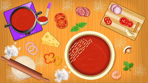Pizza Maker -Kids Cooking Game Screen 3