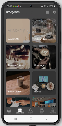 The Caffeine Experience Screen 2