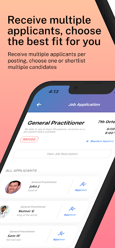 Android application Supermedic Clinic (Locum) screenshort