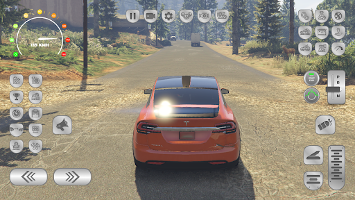Model X Simulator: Tesla Screen 2