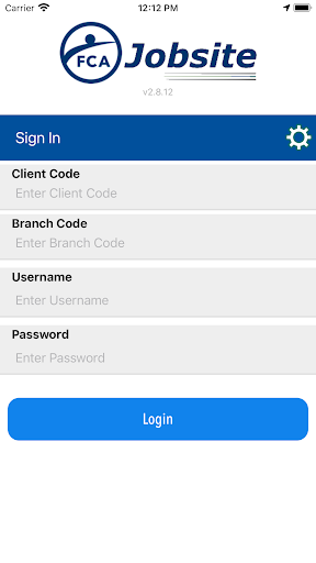 Android application FC Jobsite screenshort