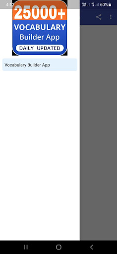 Android application English Vocabulary Grammar screenshort