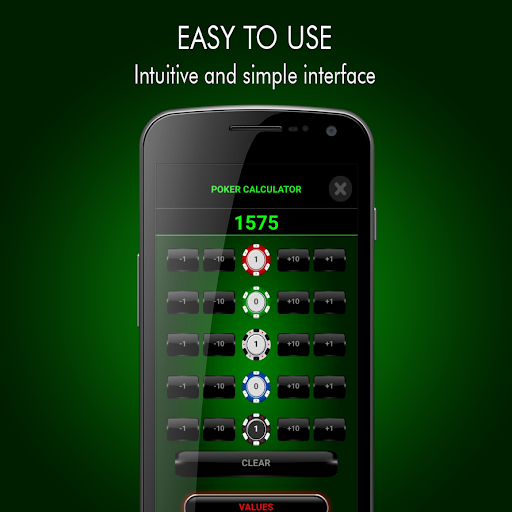 Poker Chips Calculator Screen 2