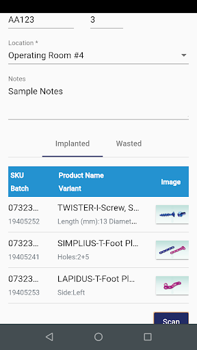 OD Connekt Screen 2